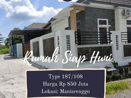 3 Kamar Rumah for sale in Manisrenggo, Klaten, Manisrenggo