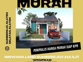 2 Kamar Rumah for sale in Klaten Selatan, Klaten, Klaten Selatan