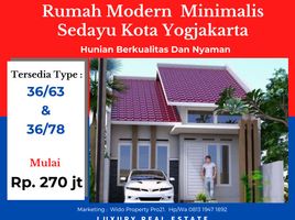 2 Kamar Vila for sale in Sedayu, Bantul, Sedayu