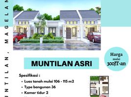 2 Kamar Rumah for sale in Muntilan, Magelang, Muntilan