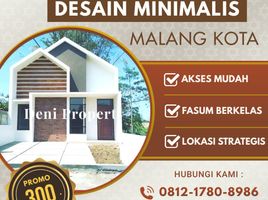 2 Kamar Vila for sale in Tajinan, Malang Regency, Tajinan