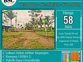  Land for sale in Kepanjen, Malang Regency, Kepanjen