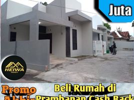 2 Kamar Rumah for sale in Prambanan, Klaten, Prambanan