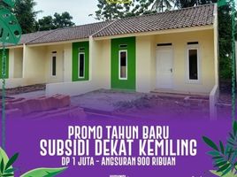 2 Kamar Vila for sale in Lampung, Sukarame, Bandar Lampung, Lampung