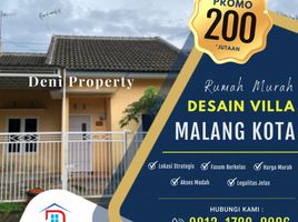 2 Kamar Rumah for sale in Kidung Kandang, Malang Regency, Kidung Kandang