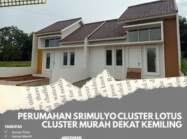 2 Kamar Rumah for sale in Lampung, Sukarame, Bandar Lampung, Lampung