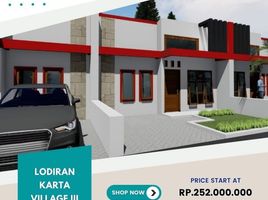 2 Kamar Rumah for sale in Manisrenggo, Klaten, Manisrenggo