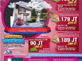 2 Kamar Rumah for sale in Sidoarjo, East Jawa, Sedati, Sidoarjo