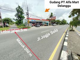  Land for sale in Delanggu, Jawa Tengah, Delanggu, Klaten, Jawa Tengah