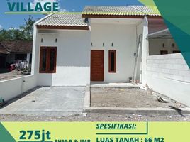 2 Kamar Rumah for sale in Manisrenggo, Klaten, Manisrenggo