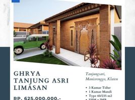 3 Bedroom House for sale in Manisrenggo, Klaten, Manisrenggo