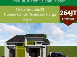 2 Kamar Rumah for sale in Klaten Selatan, Klaten, Klaten Selatan