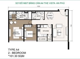2 Habitación Apartamento en venta en An Phu, Ho Chi Minh City, An Phu, District 2, Ho Chi Minh City, Vietnam