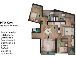 3 Schlafzimmer Appartement zu verkaufen in San Borja, Lima, San Borja, Lima, Lima, Peru