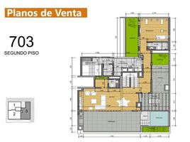 3 Habitación Apartamento en venta en University of Piura (Lima campus), Miraflores, Miraflores