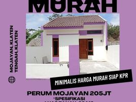 2 Kamar Vila for sale in Klaten Tengah, Klaten, Klaten Tengah