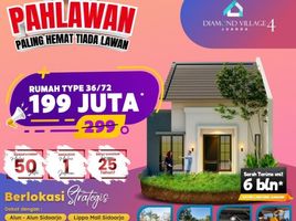 2 Kamar Rumah for sale in Sidoarjo, East Jawa, Buduran, Sidoarjo