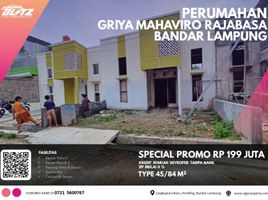 2 Kamar Rumah for sale in Lampung, Kedaton, Bandar Lampung, Lampung