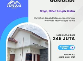 2 Kamar Vila for sale in Klaten Tengah, Klaten, Klaten Tengah