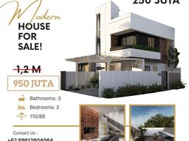 3 Habitación Villa en venta en Cidadap, West Jawa, Cidadap, Bandung