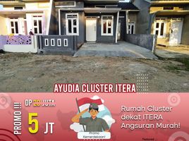 2 Kamar Rumah for sale in Lampung, Kedaton, Bandar Lampung, Lampung