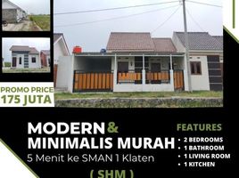 2 Kamar Rumah for sale in Klaten Selatan, Klaten, Klaten Selatan