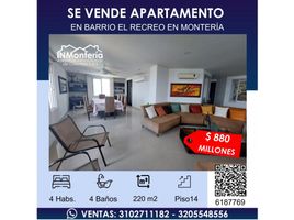 4 Habitación Apartamento en venta en Córdoba, Monteria, Córdoba