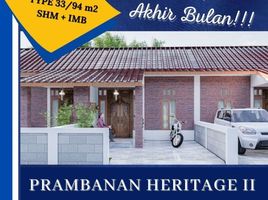 2 Kamar Vila for sale in Prambanan, Klaten, Prambanan