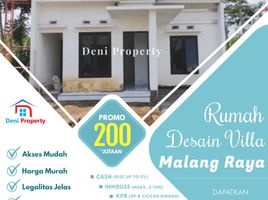 2 Kamar Rumah for sale in Singosari, Malang Regency, Singosari