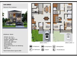 4 Habitación Villa en venta en Mulyorejo, East Jawa, Mulyorejo