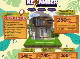 2 Kamar Rumah for sale in Sidoarjo, East Jawa, Buduran, Sidoarjo