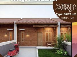 2 Bedroom Villa for sale in Prambanan, Klaten, Prambanan