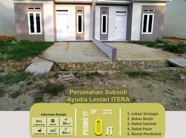 2 Kamar Rumah for sale in Kedaton, Bandar Lampung, Kedaton