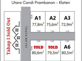  Tanah for sale in Prambanan, Klaten, Prambanan