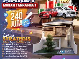 2 Kamar Rumah for sale in Buduran, Sidoarjo, Buduran