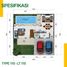 2 Habitación Casa en venta en Junrejo, East Jawa, Junrejo