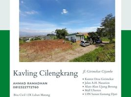  Land for sale in Cilengkrang, Bandung, Cilengkrang