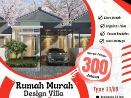 2 Kamar Vila for sale in Dau, Malang Regency, Dau