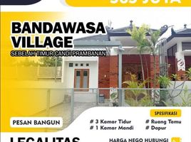 3 Bedroom Villa for sale in Prambanan, Klaten, Prambanan