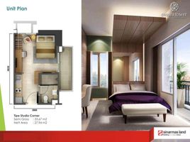 1 Kamar Apartemen for sale in Banten, Serpong, Tangerang, Banten