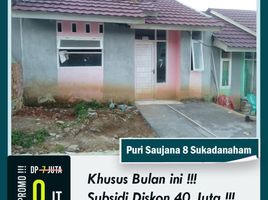 2 Kamar Vila for sale in Lampung, Sukarame, Bandar Lampung, Lampung