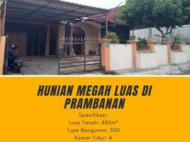 4 Schlafzimmer Haus zu verkaufen in Prambanan, Jawa Tengah, Prambanan, Klaten