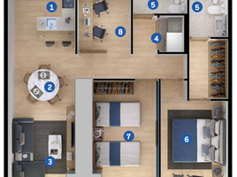 2 Schlafzimmer Appartement zu verkaufen in Monterrey, Nuevo Leon, Monterrey, Nuevo Leon