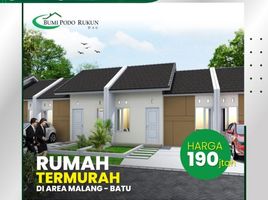 2 Kamar Vila for sale in Dau, Malang Regency, Dau