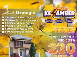 2 Kamar Rumah for sale in Sidoarjo, East Jawa, Buduran, Sidoarjo