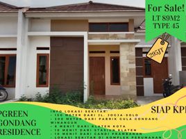 2 Bedroom House for sale in Jagonalan, Klaten, Jagonalan