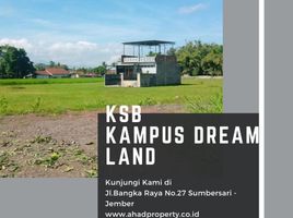  Land for sale in Sumbersari, Jember, Sumbersari