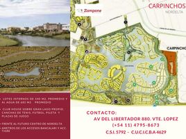  Terreno (Parcela) en venta en Tigre, Buenos Aires, Tigre