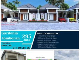 2 Kamar Rumah for sale in Klaten Selatan, Klaten, Klaten Selatan