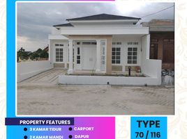 3 Kamar Rumah for sale in Pekan Baru, Riau, Tampan, Pekan Baru